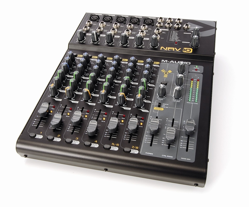 The faders are great for precision tweaking.